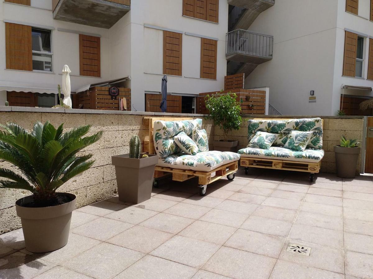 Nuevo Y Acogedor Duplex Frente Al Mar Lägenhet El Médano Exteriör bild