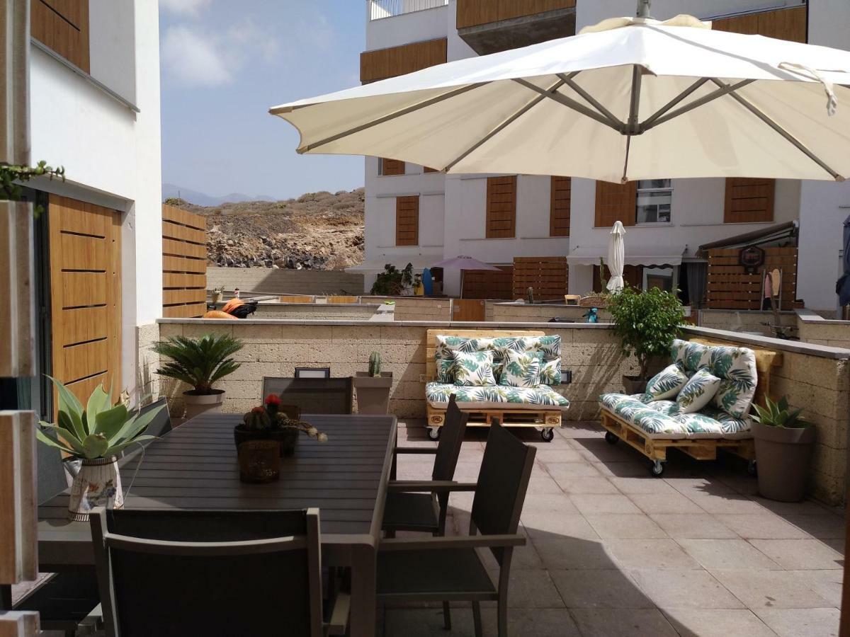 Nuevo Y Acogedor Duplex Frente Al Mar Lägenhet El Médano Exteriör bild