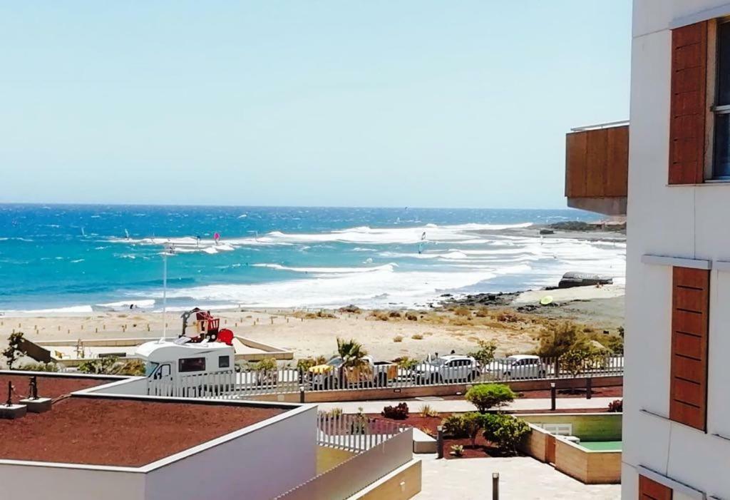 Nuevo Y Acogedor Duplex Frente Al Mar Lägenhet El Médano Exteriör bild