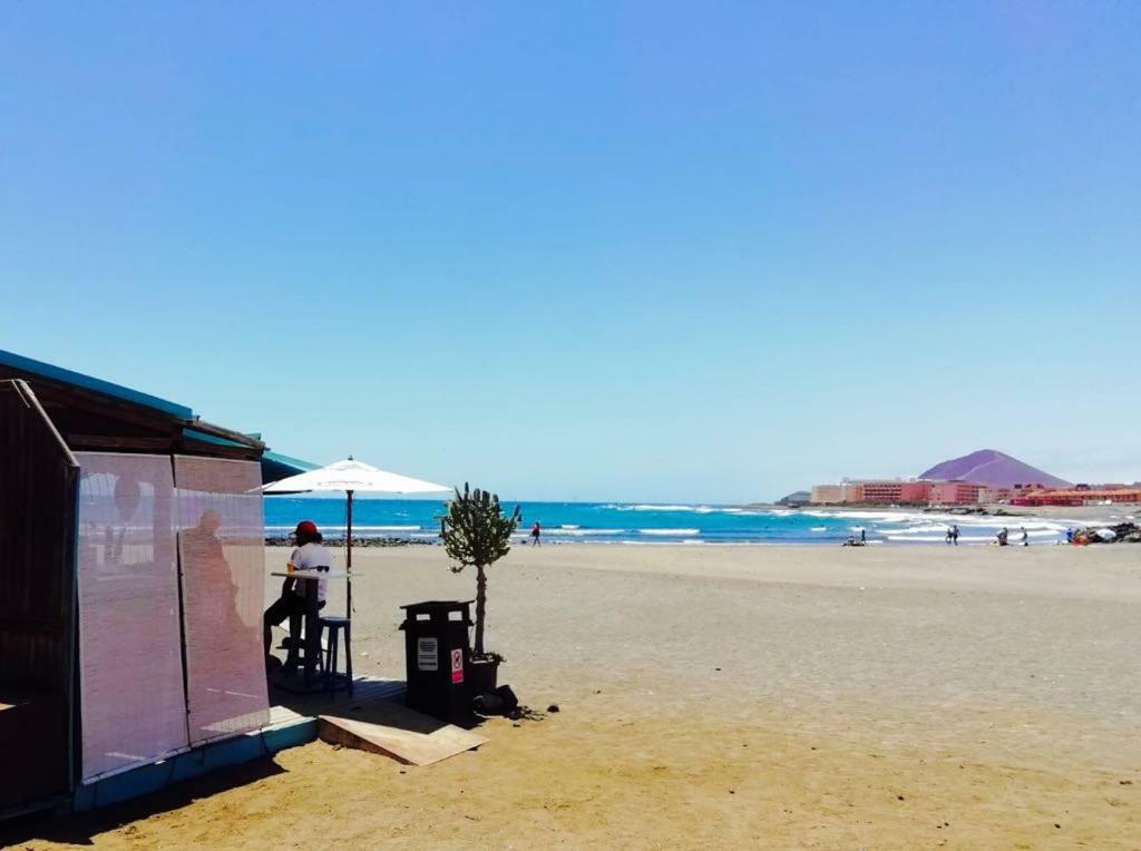 Nuevo Y Acogedor Duplex Frente Al Mar Lägenhet El Médano Exteriör bild